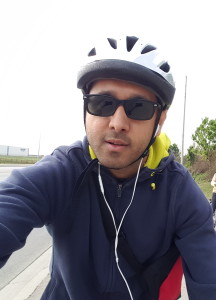 kapil biking